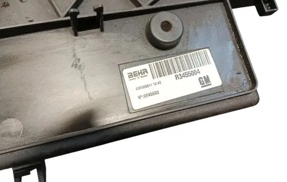 Opel Astra F Air conditioning (A/C) fan (condenser) R3455004