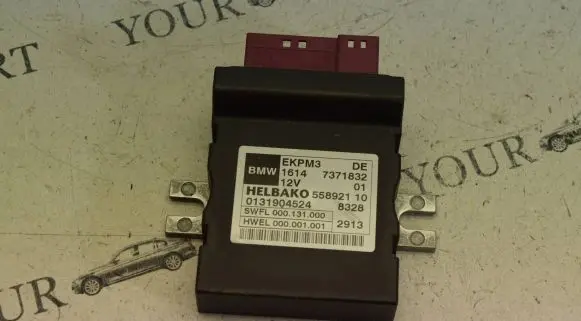 BMW X3 F25 Fuel injection pump control unit/module 7371832