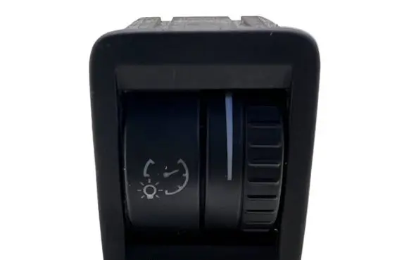 Panel lighting control switch
