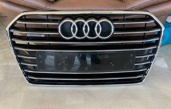 Audi A6 S6 C7 4G Front bumper upper radiator grill 4G0853651AE 4G0853651AF 4G0853653K