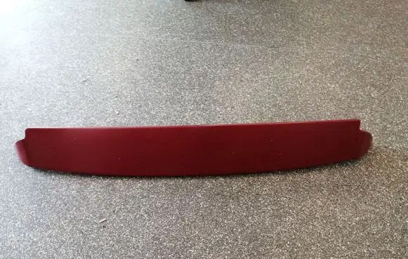 Tailgate/trunk spoiler