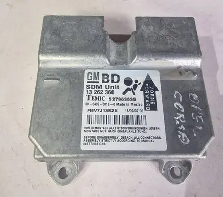 Opel Corsa D Airbag control unit/module 13262360 327963935