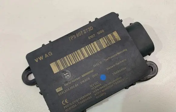 Porsche Cayenne (92A) Tire pressure control unit 7P5907273D