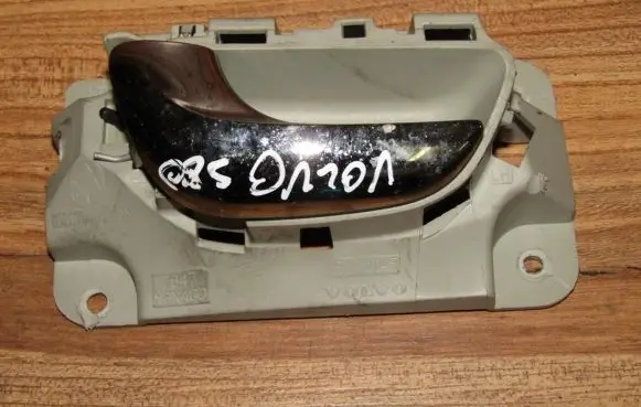 Volvo S80 Rear door interior handle 09170045