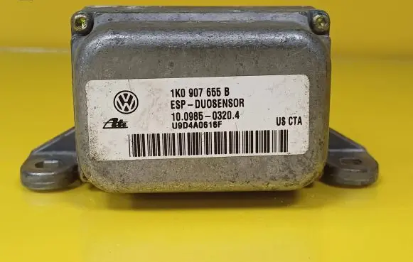 Volkswagen Golf V ESP acceleration yaw rate sensor 1K0907655B