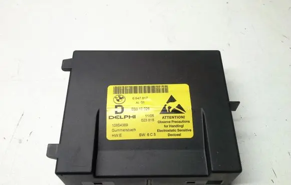 BMW 7 E65 E66 Engine control unit/module 817