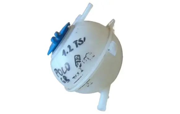 Volkswagen Polo V 6R Coolant expansion tank/reservoir 6Q0121407B
