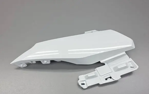 Peugeot 408 P54 Front bumper splitter molding 9847048480 FS4103488