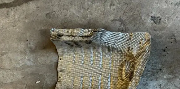 BMW X4 G02 Heat shield in engine bay 7394755