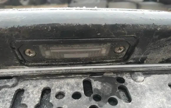 Volkswagen Polo Number plate light