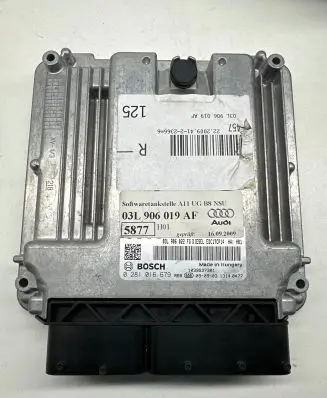 Audi A6 S6 C6 4F Engine control unit/module 03L906019AF 03L906022FG 0281016679