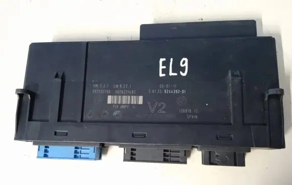 BMW 5 F10 F11 Comfort/convenience module 9244392