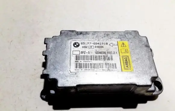 BMW 5 E60 E61 Airbag control unit/module 65776941018 010334