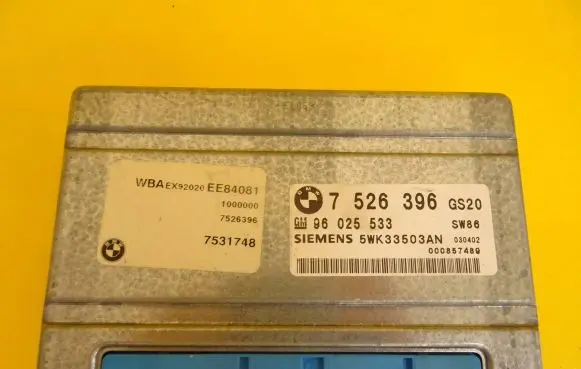 BMW 3 E46 Gearbox control unit/module 96025533 7526396