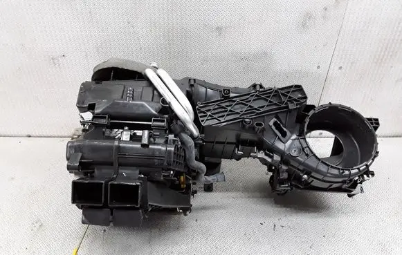 Interior heater climate box assembly