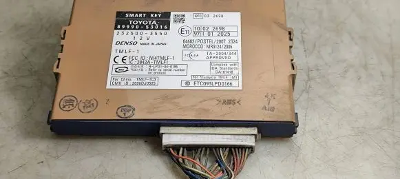 Lexus IS 220D-250-350 Keyless (KESSY) go control unit/module 8999053016 2325003550 ETC093LPD0166
