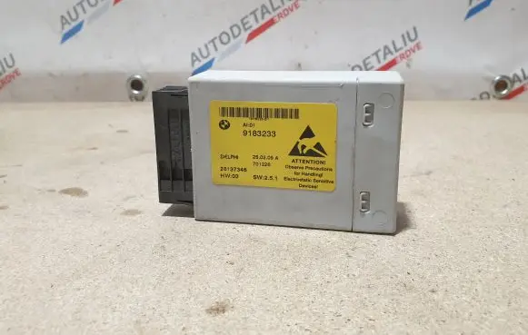 BMW 5 E60 E61 Center console control module 9183233