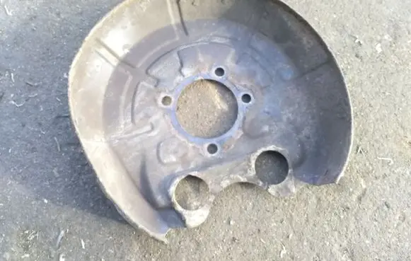Opel Vectra C Rear brake disc plate dust cover 
