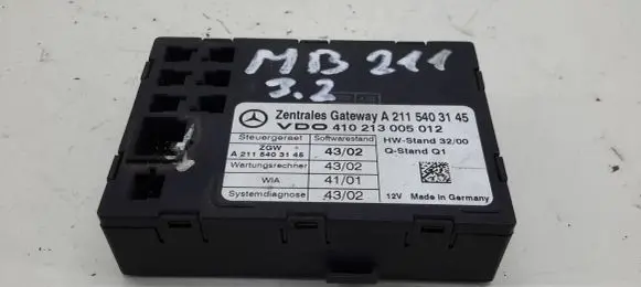 Mercedes-Benz E W211 Door control unit/module A2115403145 410213005012