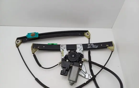 Front door window regulator with motor