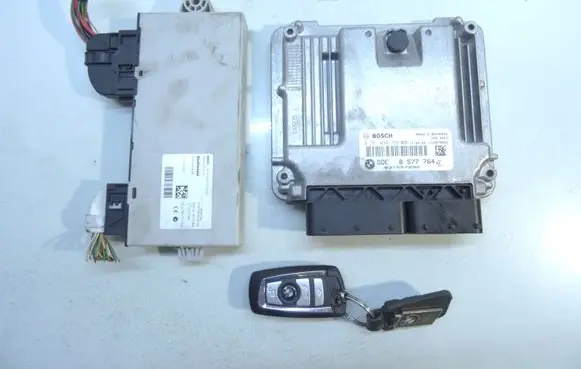 BMW 5 F10 F11 Engine ECU kit and lock set 8577764 0281030759 9347914