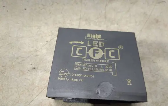 Audi Q7 4L Tow bar trailer control unit/module 10R03123301