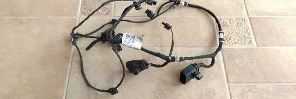 Audi Q7 4L Parking sensor (PDC) wiring loom 4L0971104