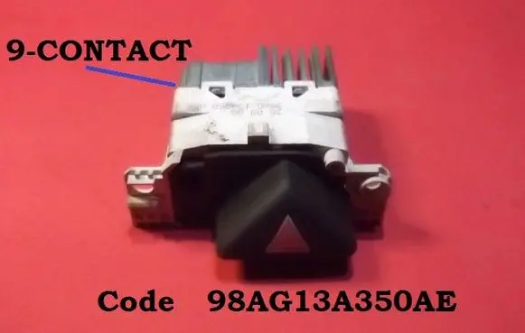 Ford Focus Hazard light switch 98AG13A350AE