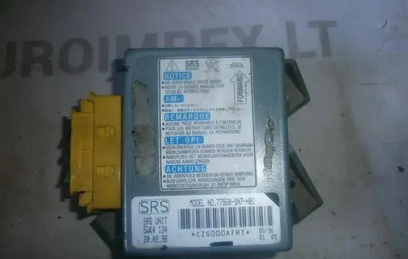 Honda Accord Airbag control unit/module 77960sn7h81 5wk4134