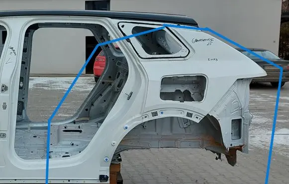 Opel Grandland X Rear quarter panel OPEGRABLO490173
