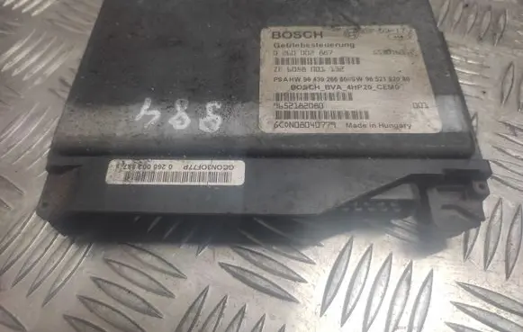 Peugeot 607 Gearbox control unit/module 0260002887