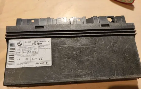 BMW 5 E60 E61 Comfort/convenience module 61356947919