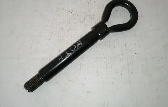 Towing hook eye