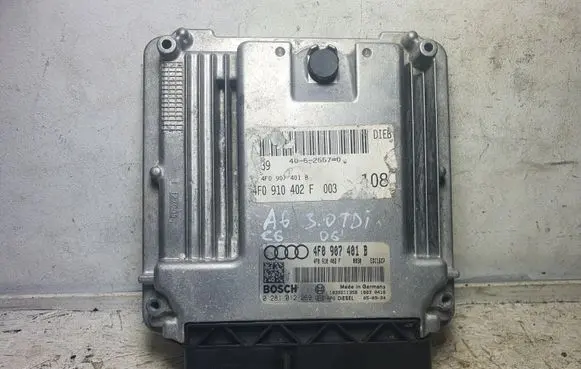 Audi A6 S6 C6 4F Engine control unit/module 4F0907401B 0281012269 4F0910402F