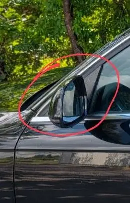 Audi A4 Allroad B8 Front door electric wing mirror LY9B