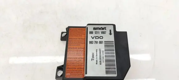 Smart ForTwo I Airbag control unit/module 0001211V007 993791001