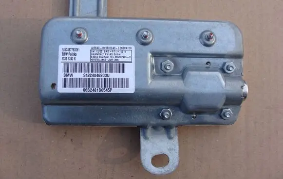 Front door airbag