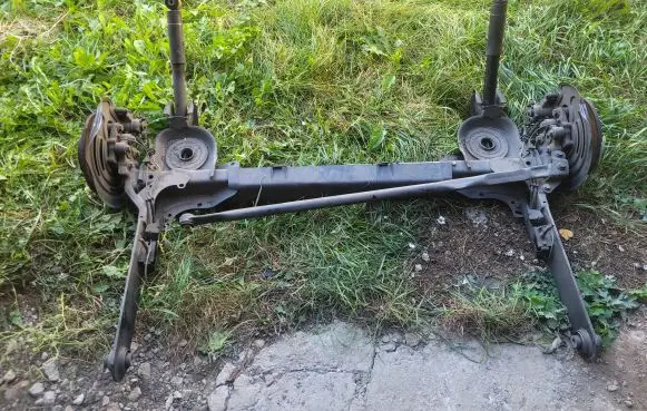 Rear axle beam