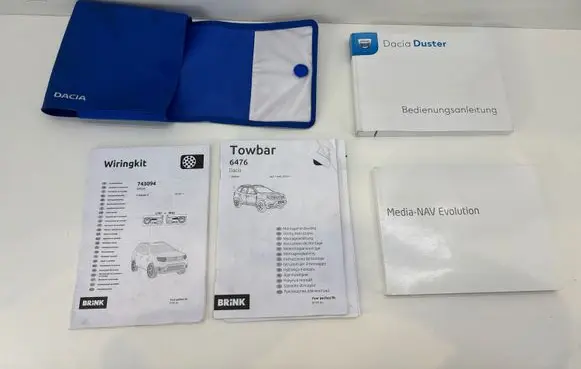 Dacia Duster II Owners service history hand book 
