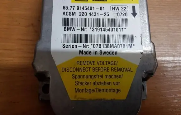 BMW 5 E60 E61 Airbag control unit/module 6577914540101 319145401011 220443125