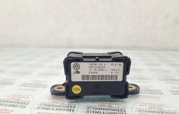 Volkswagen Touran I ESP acceleration yaw rate sensor 7H0907655A