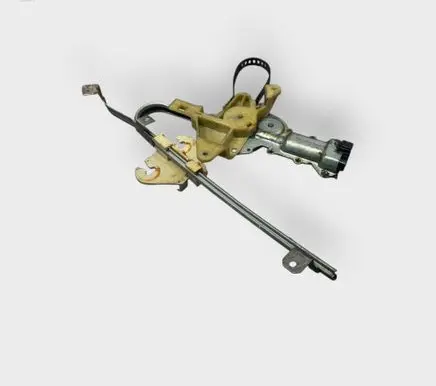 Rear door window regulator with motor