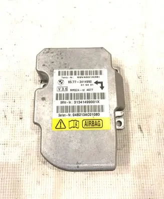 BMW X3 E83 Airbag control unit/module 31341499001X 04B213AC01080 65773414990