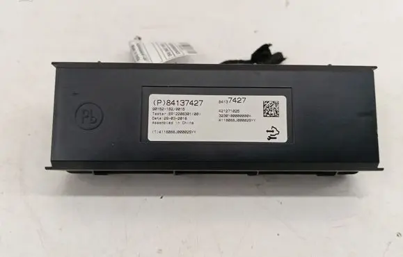 Opel Insignia B Air conditioning/heating control unit 84137427