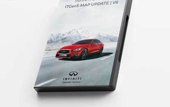 Infiniti QX30 Navigation maps CD/DVD D29CA04D0062001
