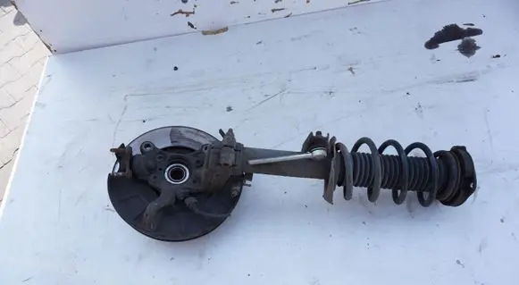 Skoda Superb B6 (3T) Front wheel hub spindle knuckle MCPERSON
