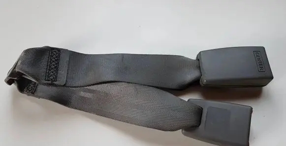 Middle seatbelt buckle (rear)