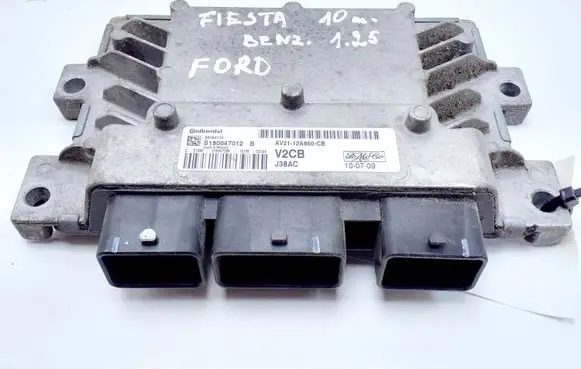 Ford Fiesta Engine control unit/module AV2112A650CB