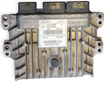 Renault Clio III Engine control unit/module 237101989R