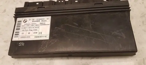 BMW 5 E60 E61 Comfort/convenience module 5WK49111C 6135916883301